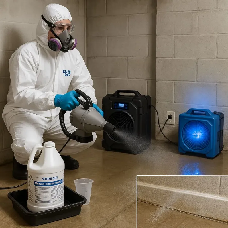 Sanitization and Odor Removal process in Villa Grove, IL