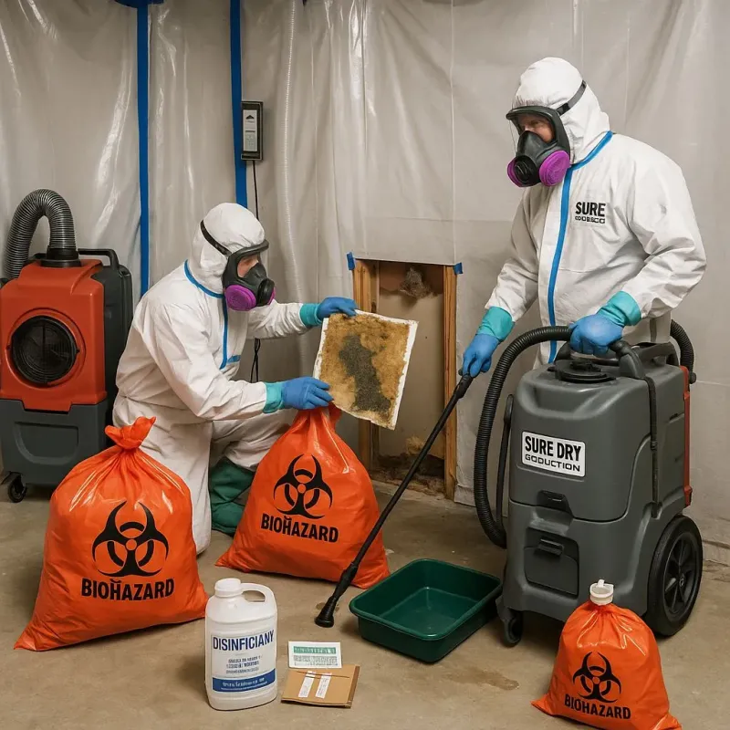 Contaminated Water Handling Protocols process in Villa Grove, IL