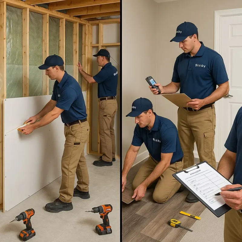 Repairs and Reconstruction process in Villa Grove, IL
